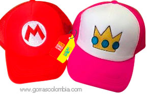 Gorra SUPER MARIO / CORONA PRINCESA PEACH