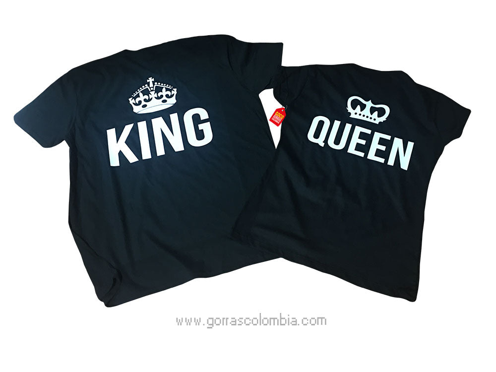 Camiseta KING / QUEEN