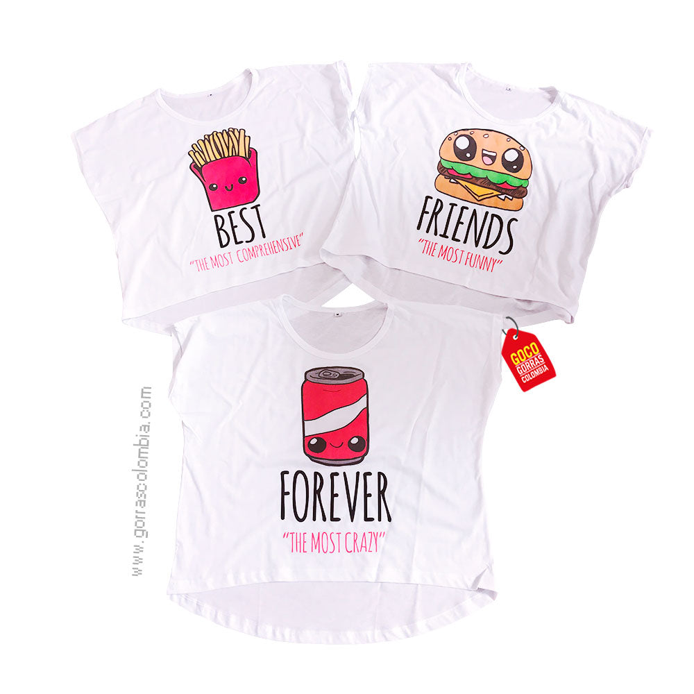 Camiseta BEST FRIENDS FOREVER