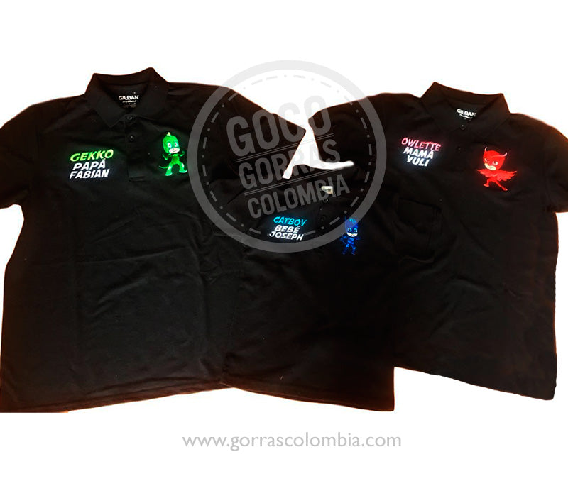 Camiseta Polo SUPER HÉROES EN PIJAMA