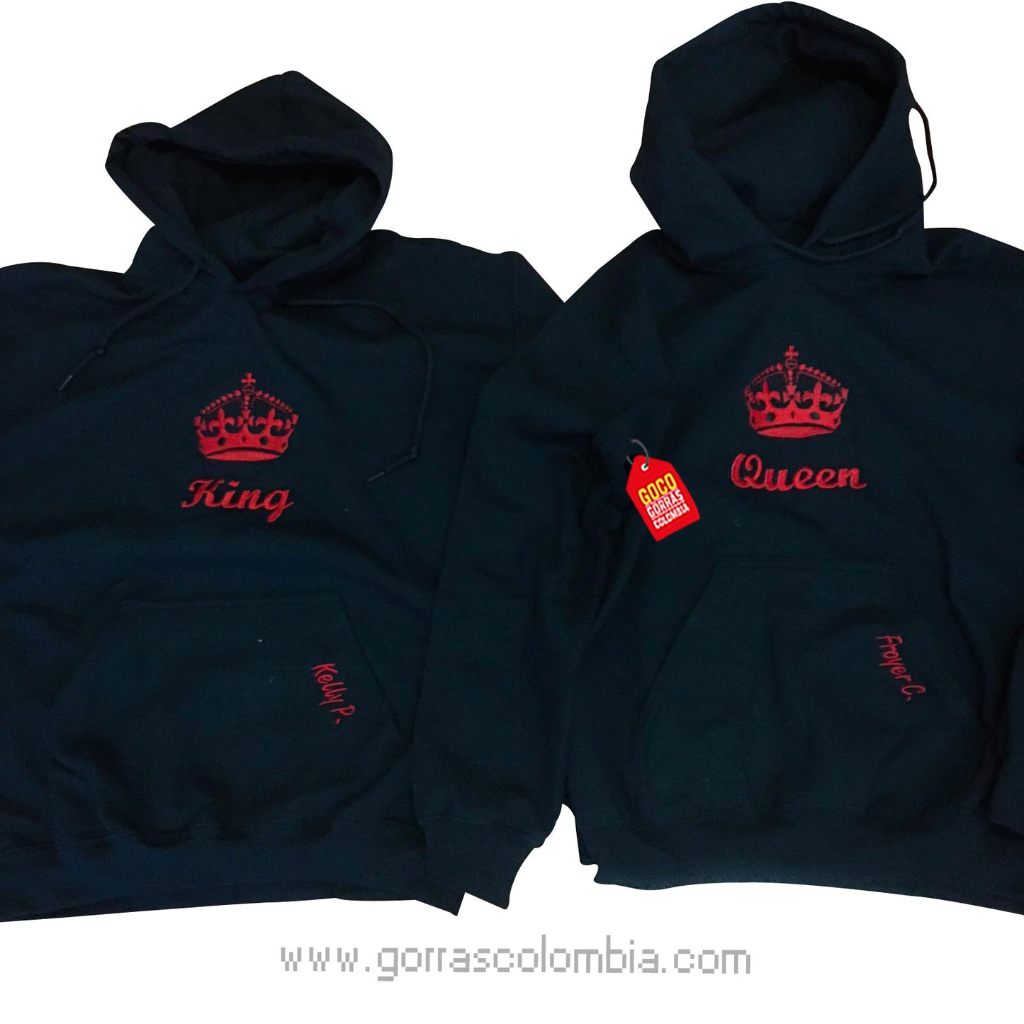 Buzo KING / QUEEN (Nombre)