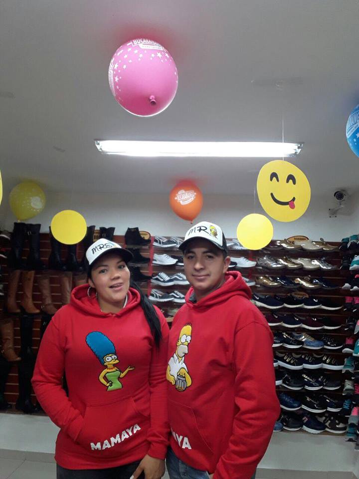 Buzo MARGE / HOMERO - LOS SIMPSON