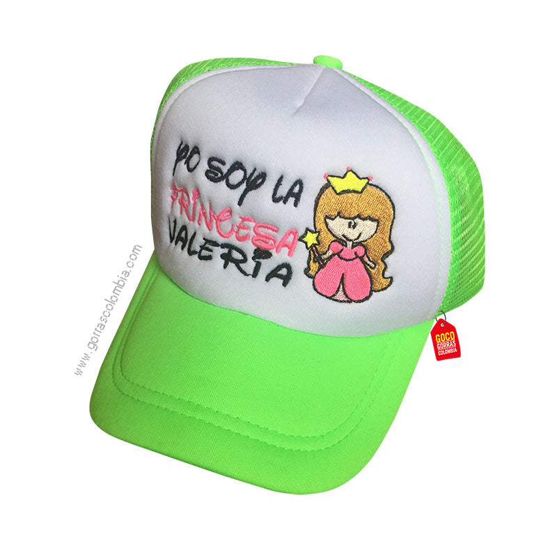 Gorra YO SOY LA PRINCESA (Nombre)