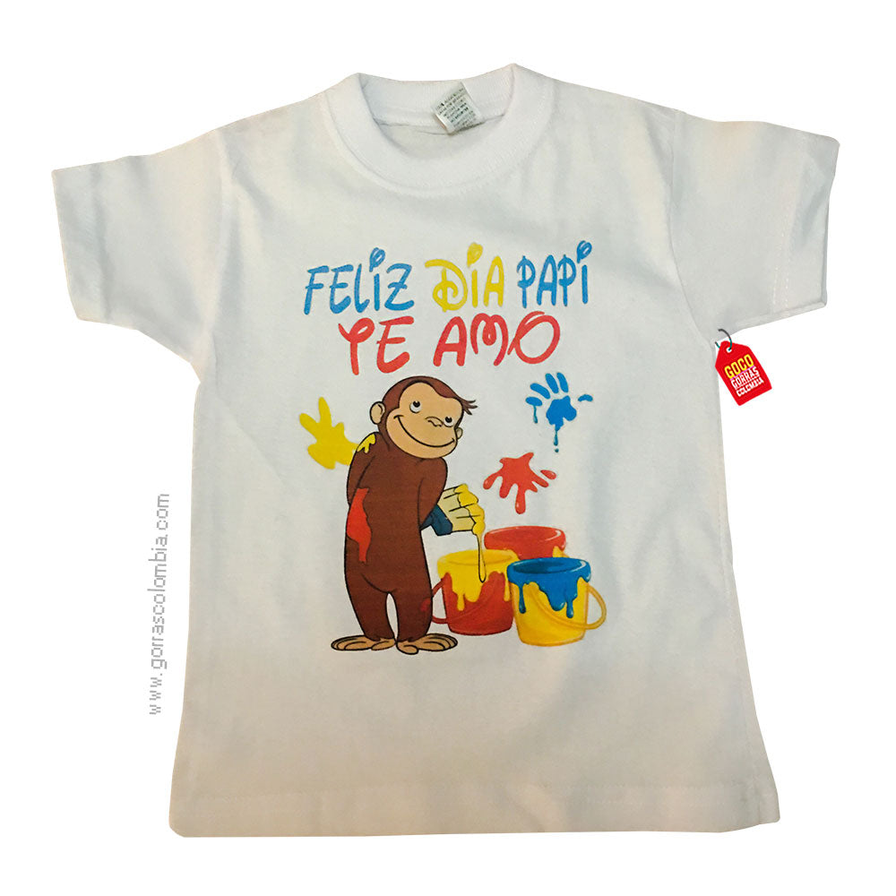 Camiseta JORGE EL CURIOSO – Gorras Colombia