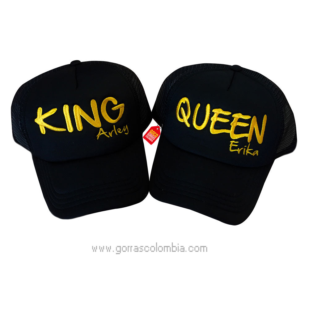Gorra KING / QUEEN (Nombre)