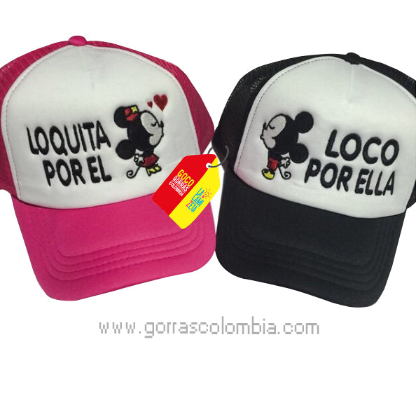 Gorra MINNIE / MICKEY - LOCOS