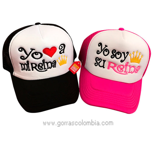 Gorras YO AMO A MI REINA