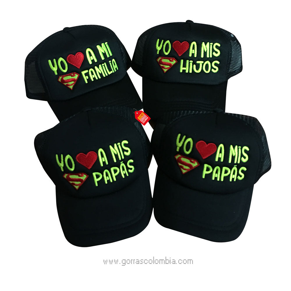 Gorras SUPER FAMILIA