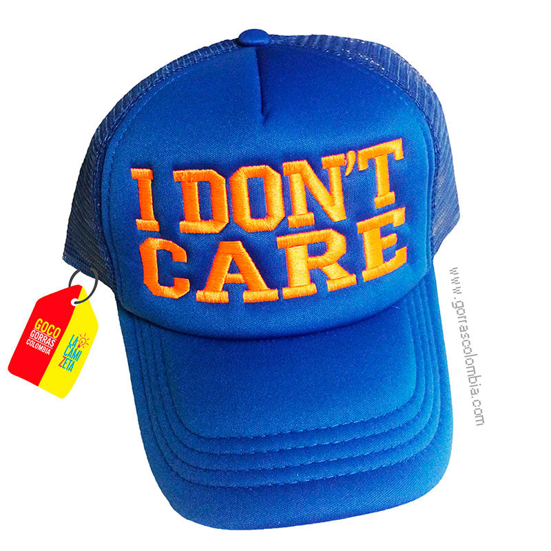 Gorra I DON´T CARE