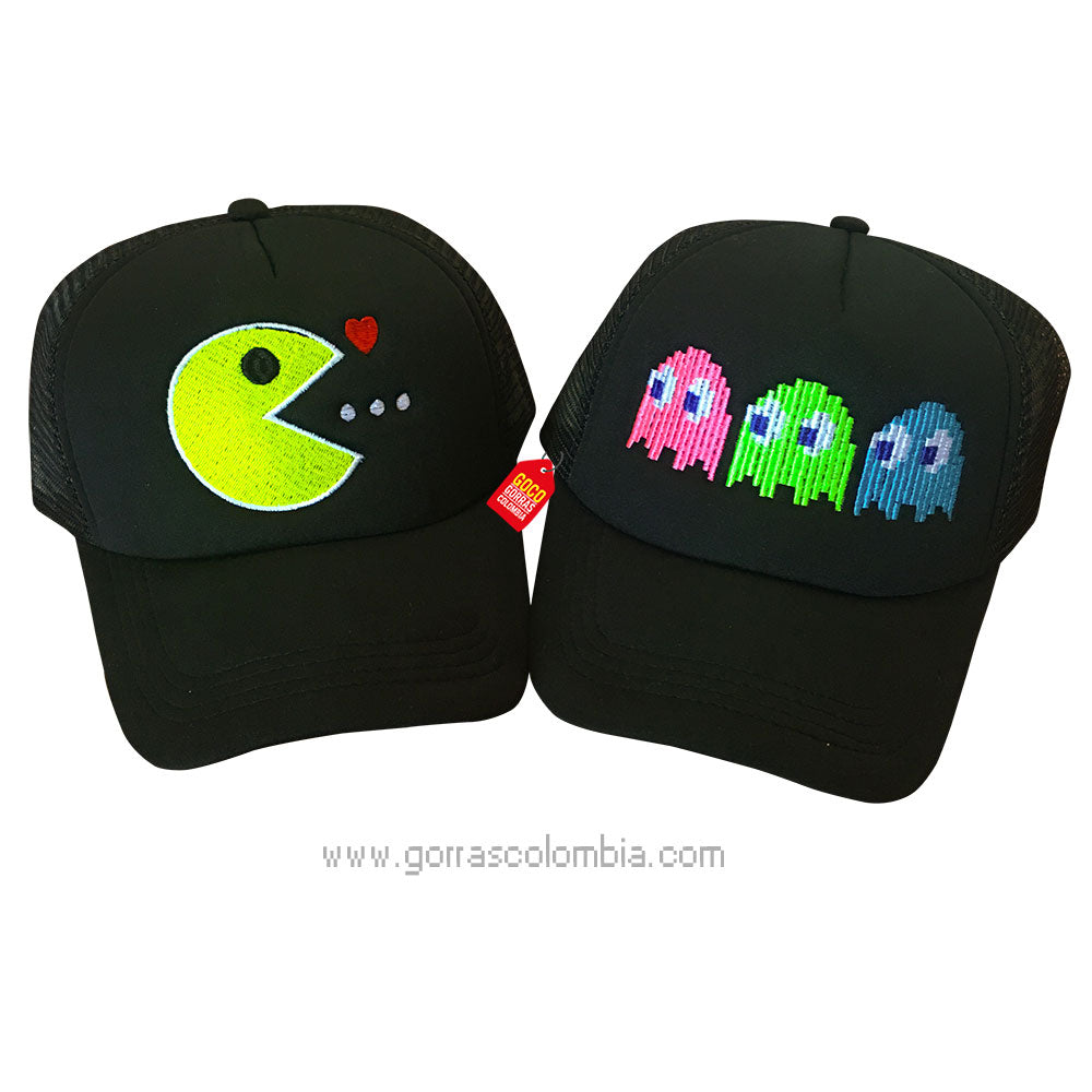 Gorras PACMAN Y FANTASMAS