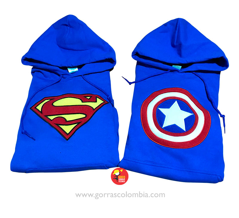 Buzo SUPERMAN / CAPITÁN AMÉRICA