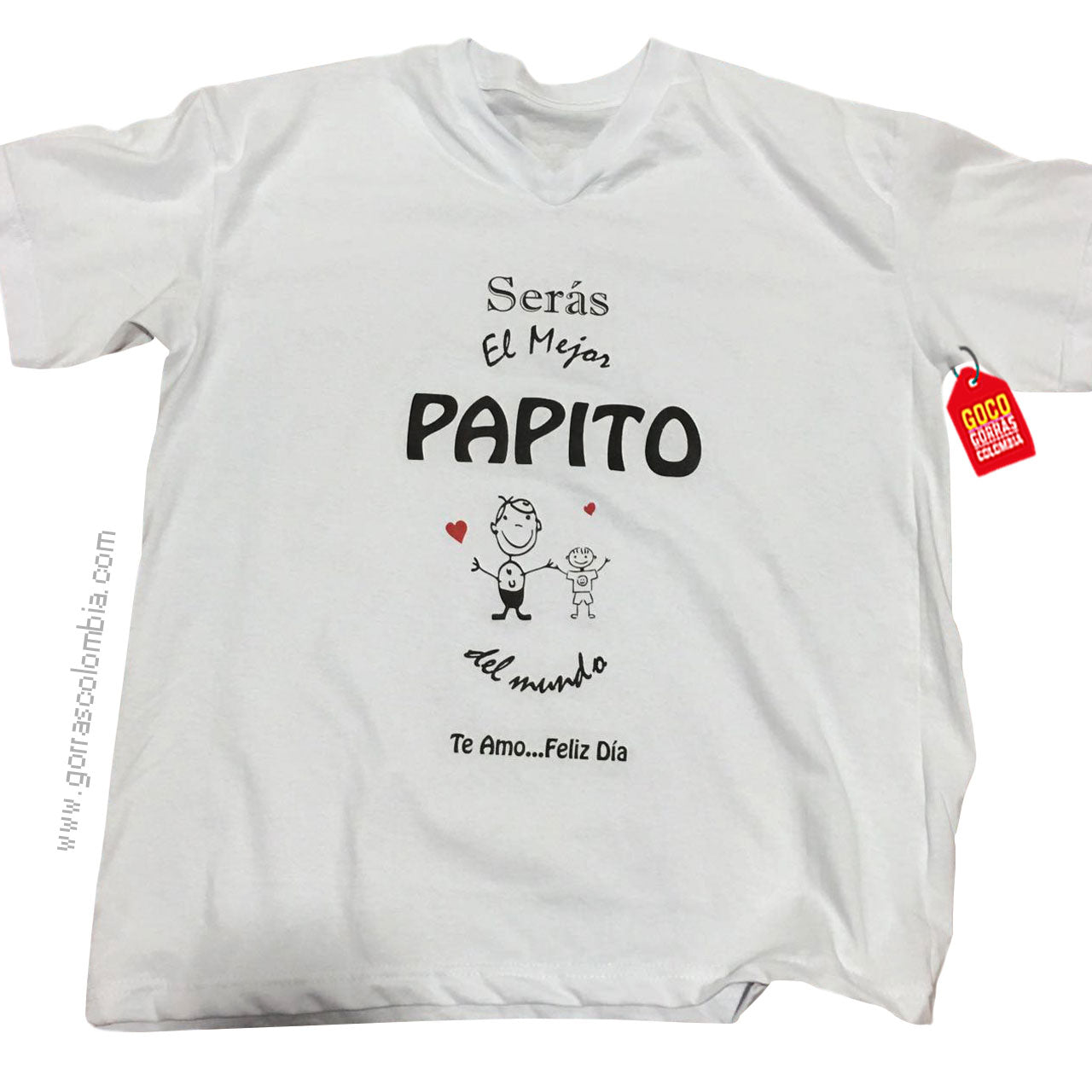 Camiseta EL MEJOR PAPITO DEL MUNDO