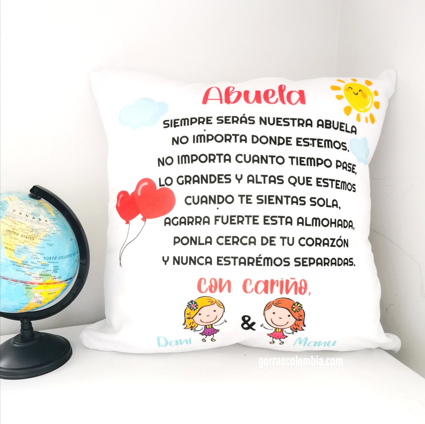 Cojín ABUELA (Nombres)