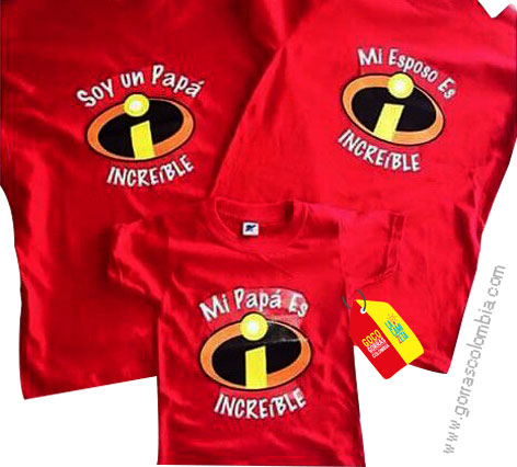 Camiseta PAPÁ INCREÍBLE