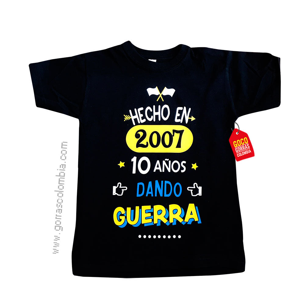 Camiseta DANDO GUERRA (Año)