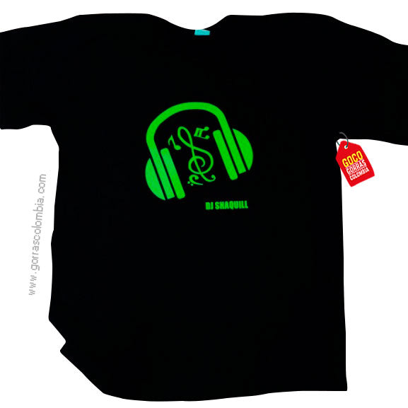 Camiseta AUDIFONOS (Nombre)