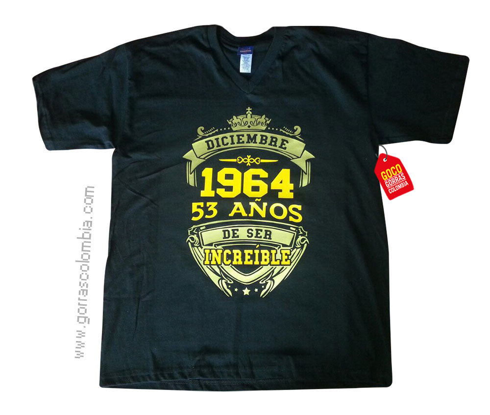 Camiseta INCREÍBLE (Año)