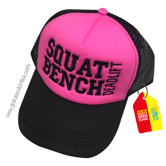 Gorra SQUAT BENCH DEADLIFT