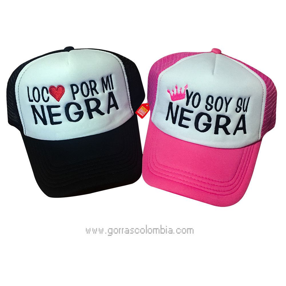 Gorra LOC❤️ POR MI NEGRA