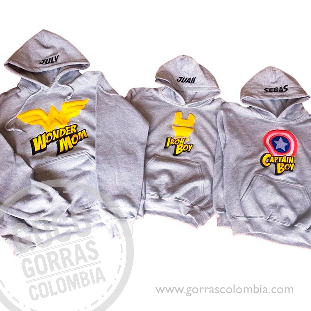 Buzo SUPER HÉROE (Nombre)