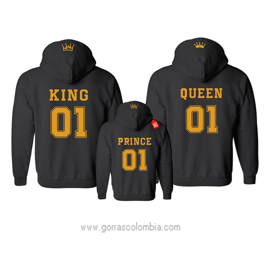 Buzo KING / QUEEN / PRINCE (Número)