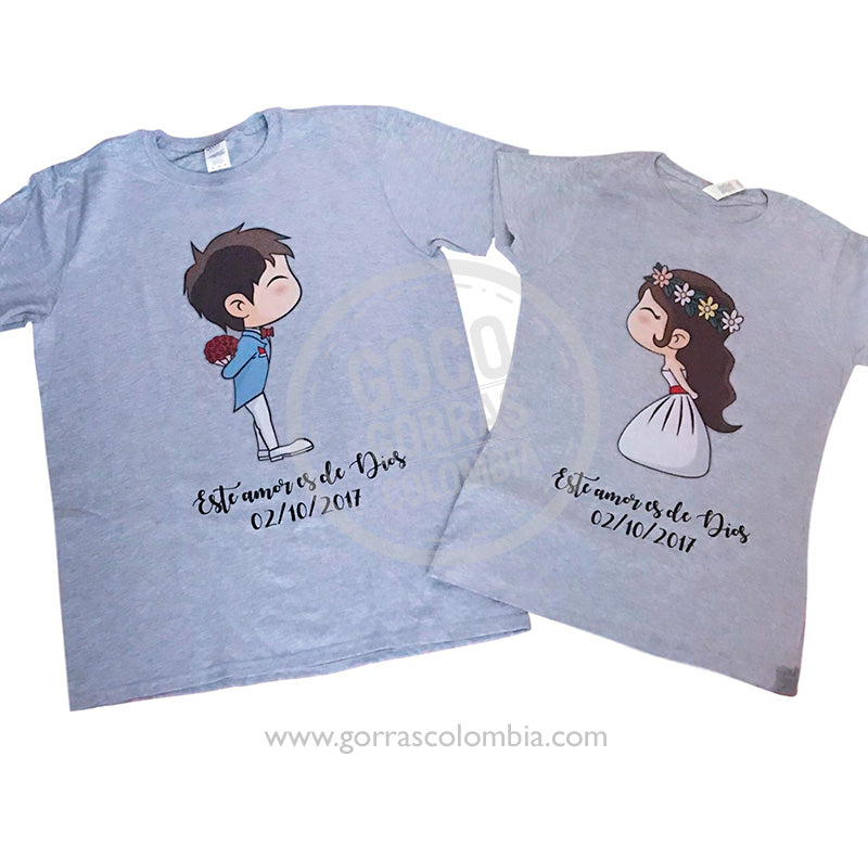 Camiseta NOVIO / NOVIA