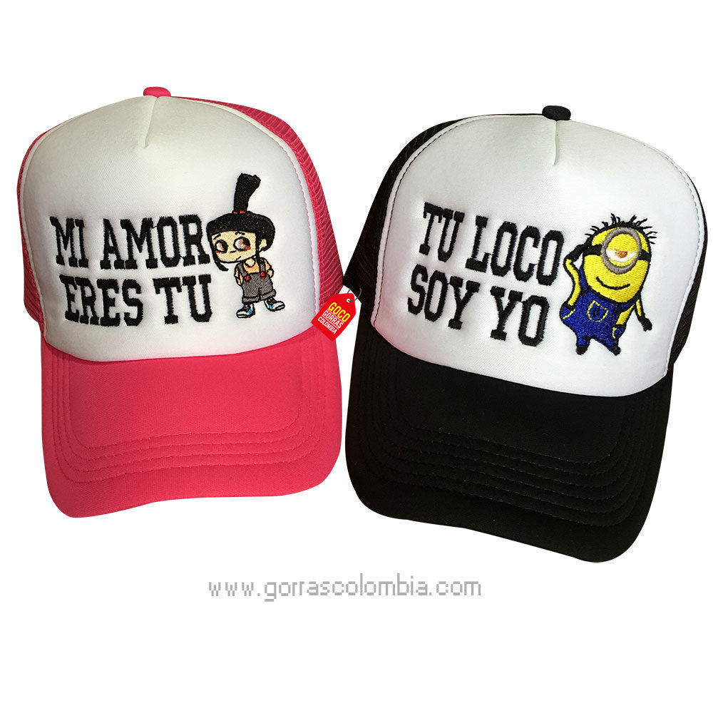 Gorras MI VILLANO FAVORITO - MI AMOR ERES TU