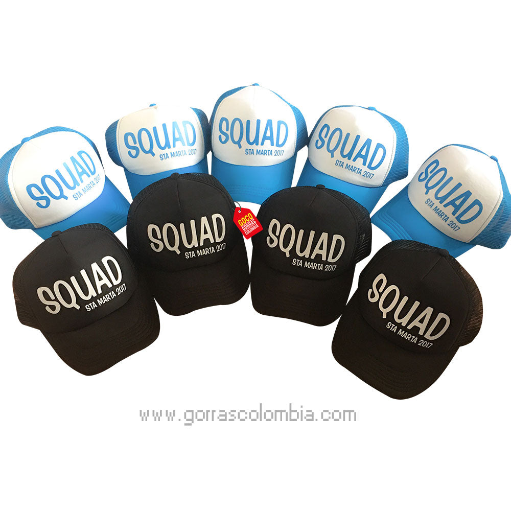 Gorra SQUAD (Lugar-Año)