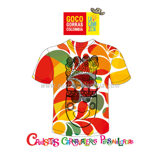 Camiseta Carnavalera EL CONGO