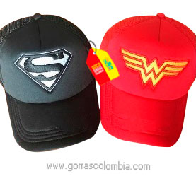 Gorra SUPERMAN / MUJER MARAVILLA