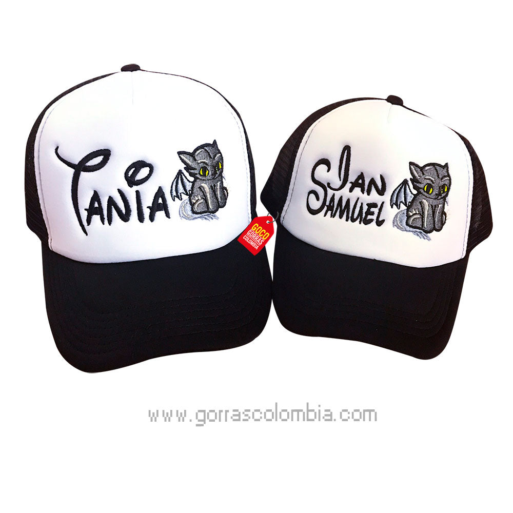 Gorras COMO ENTRENAR A TU DRAGÓN - CHIMELO (Nombres)