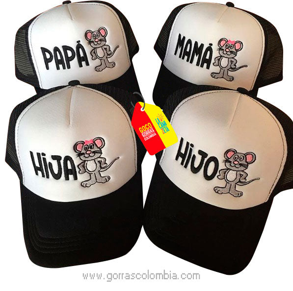 Gorras RATÓN - PAPÁS E HIJOS