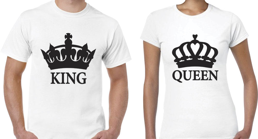 Camiseta KING / QUEEN