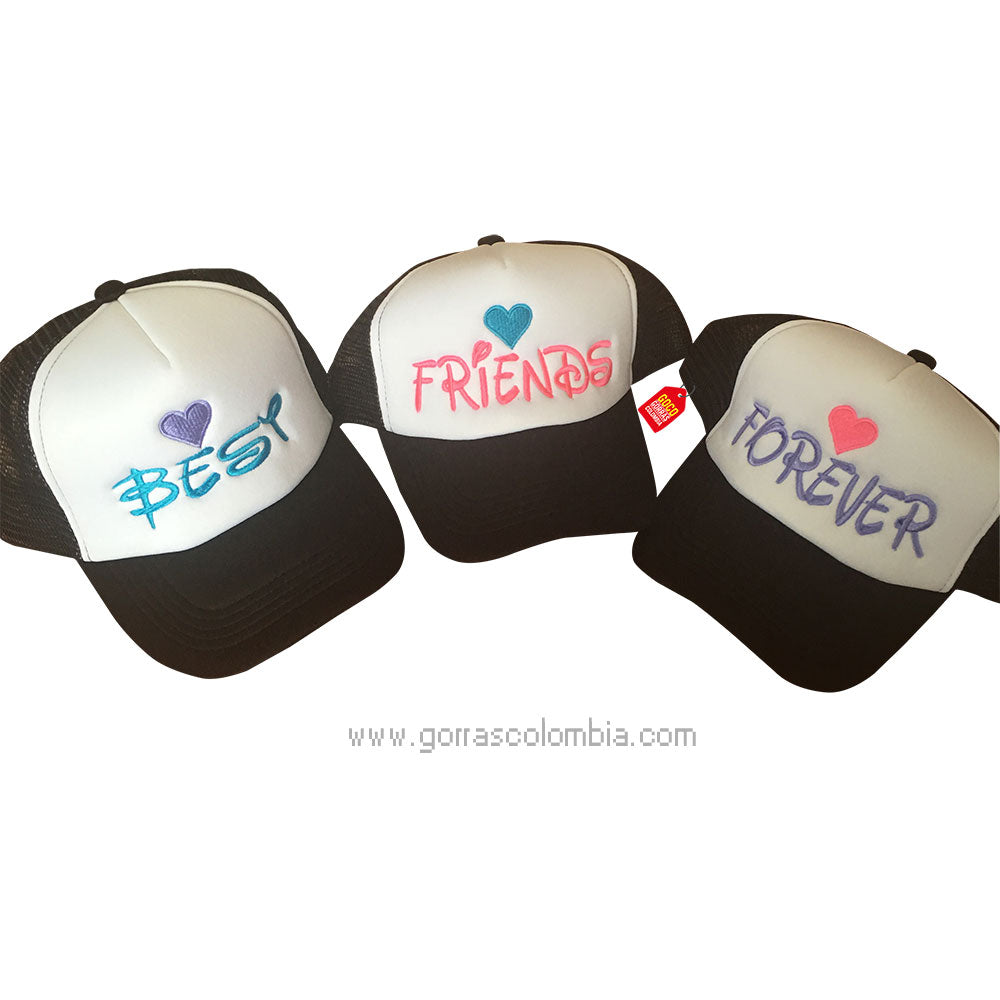 Gorras BEST FRIENDS FOREVER ♥