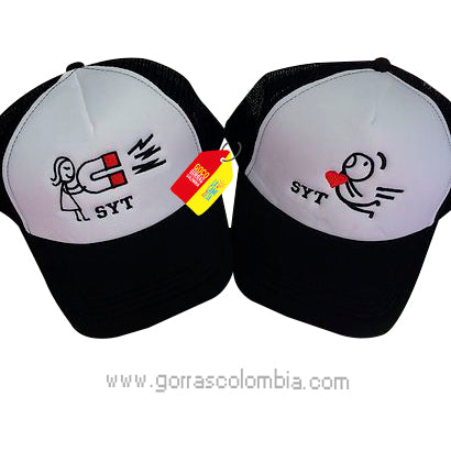 Gorra PALITOS - IMÁN / CORAZÓN (Iniciales)