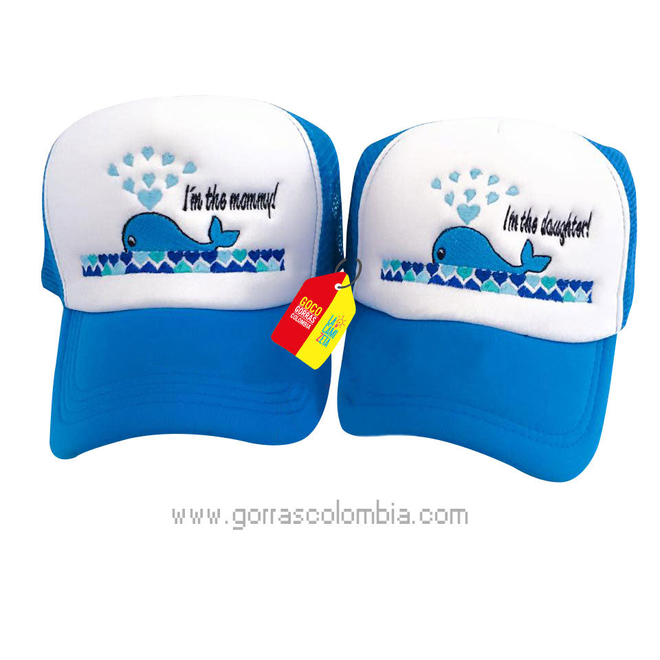 Gorras BALLENA - MADRE E HIJA