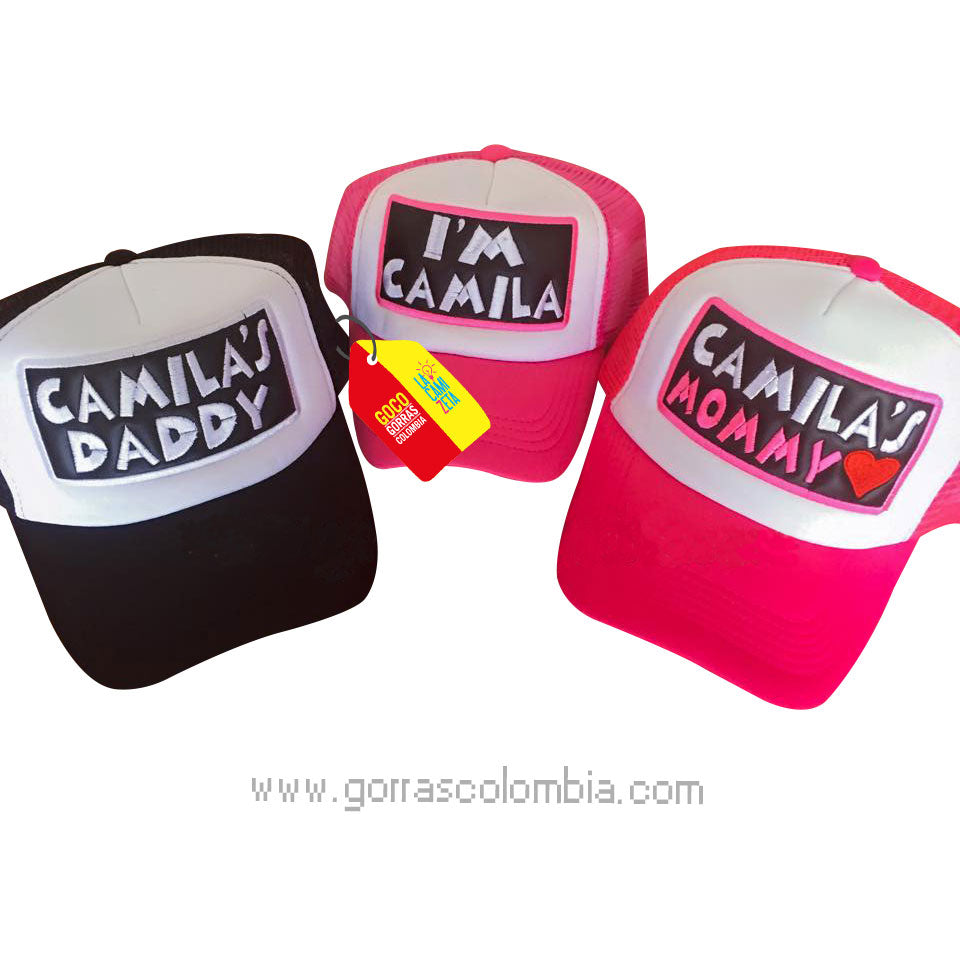 Gorras DADDY Y MOMMY DE... (Nombre)