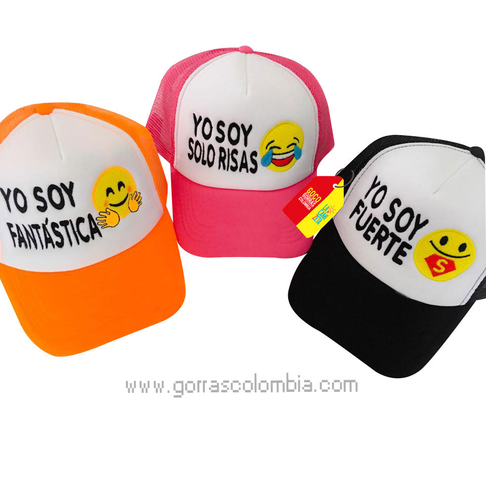 Gorra EMOJI - YO SOY... (Frase)