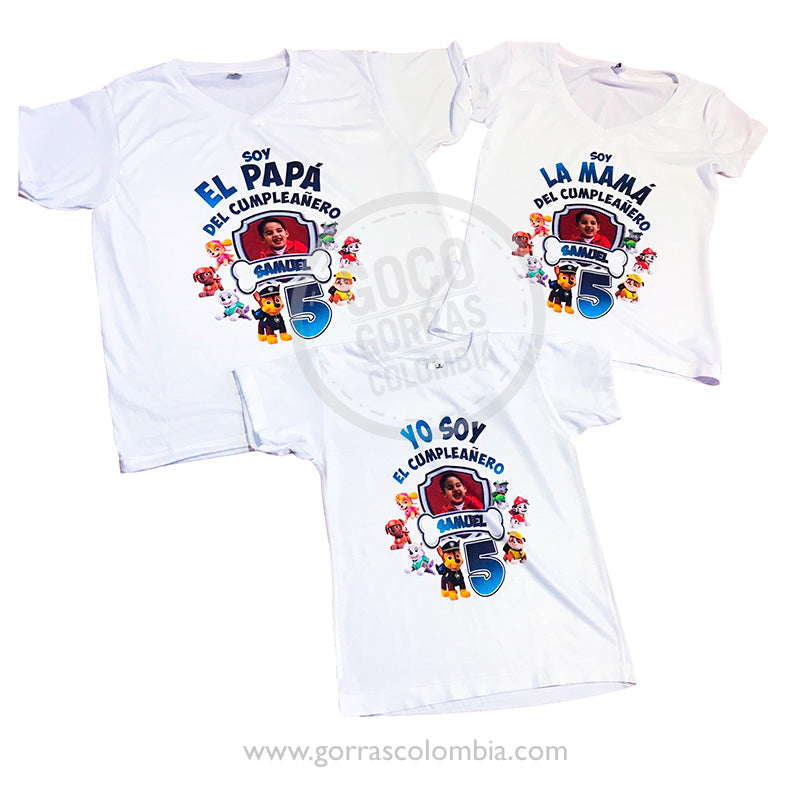 Camiseta PAW PATROL