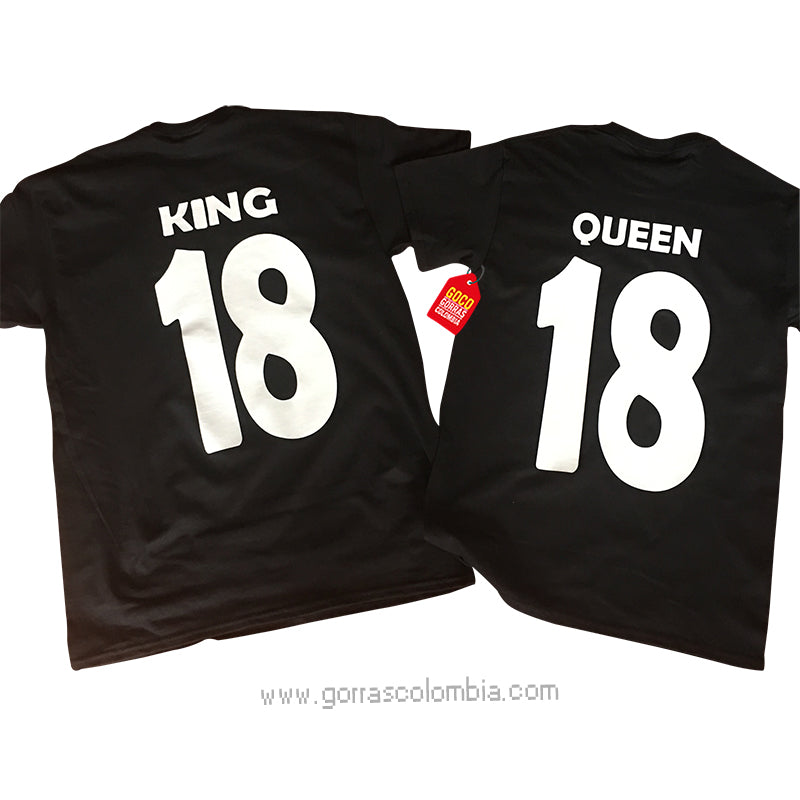 Camiseta KING / QUEEN