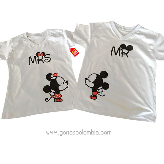 Camiseta MINNIE MRS / MICKEY MR