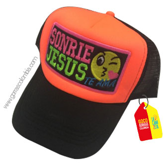 Gorra SONRIE JESÚS TE AMA