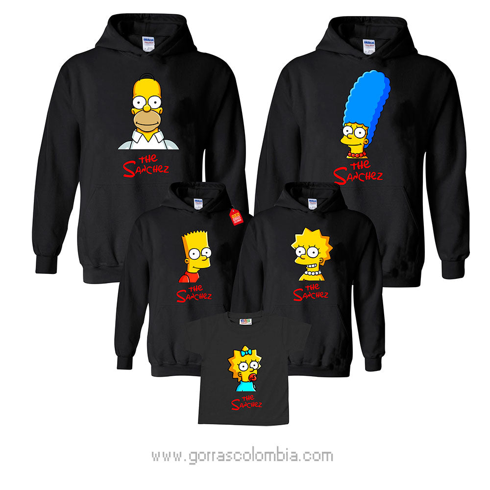 Buzo FAMILIA SIMPSON (Apellido)