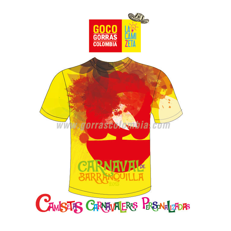 Camiseta CARNAVAL DE BARRANQUILLA