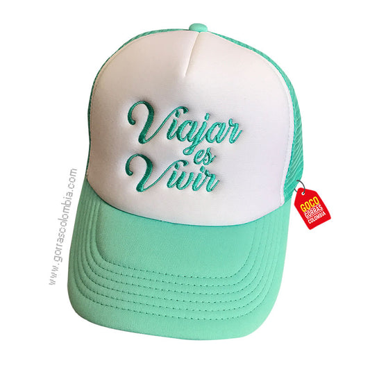 Gorra VIAJAR ES VIVIR