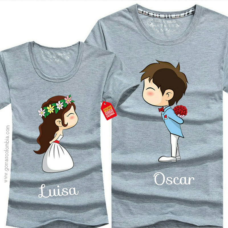 Camiseta MATRIMONIO NOVIA / NOVIO