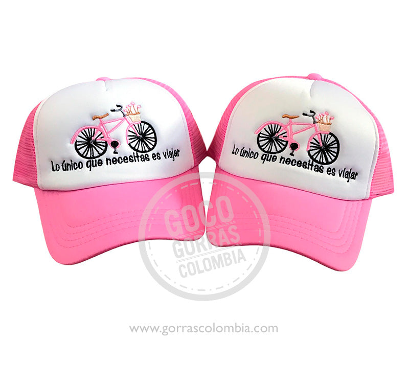 Gorra BICI - LO ÚNICO QUE NECESITAS ES VIAJAR