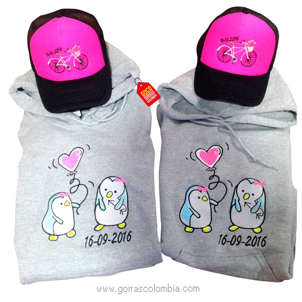 Combo PINGÜINOS - BICIS (Fecha)