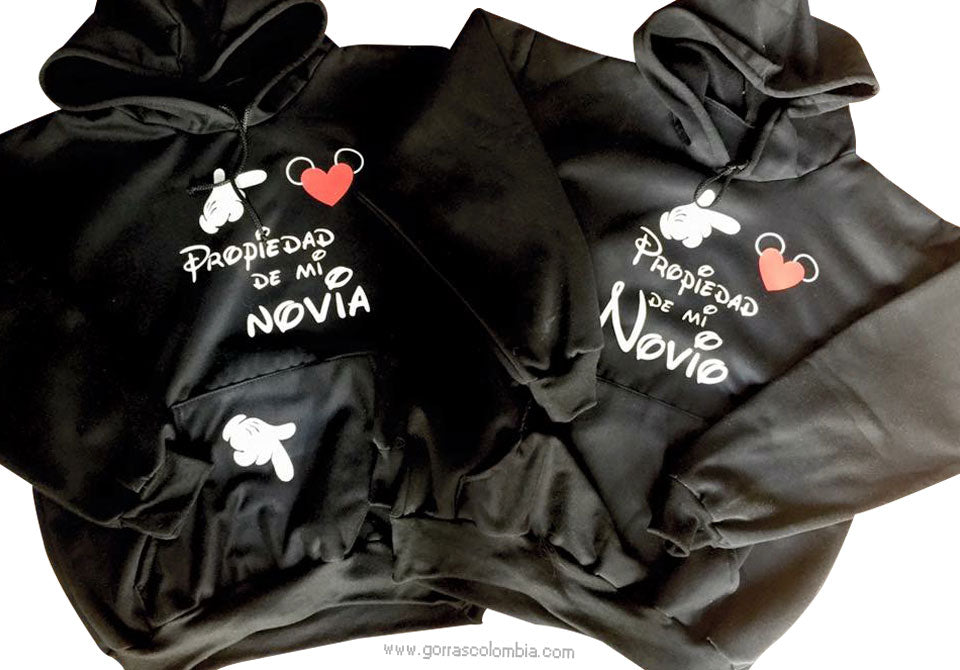 Buzo PROPIEDAD DE MI NOVIA / NOVIO