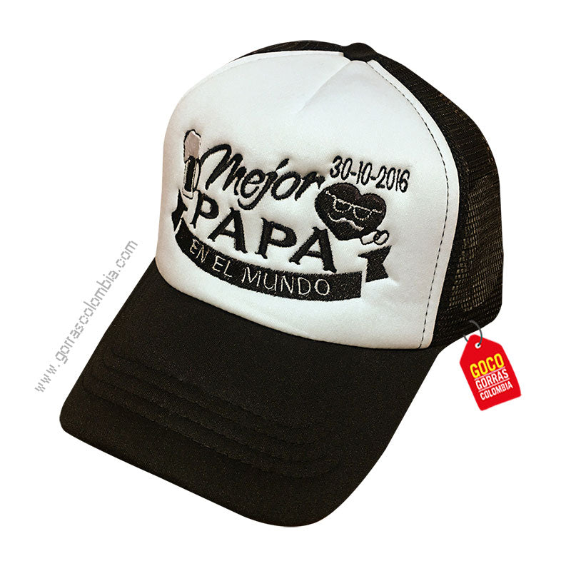 Gorra MEJOR PAPÁ EN EL MUNDO (Fecha)